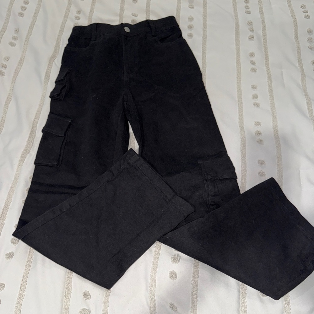 Black Cargo Pants